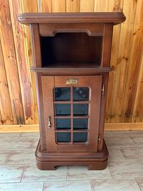 Mobiletto  portatelefono portaoggetti Legno