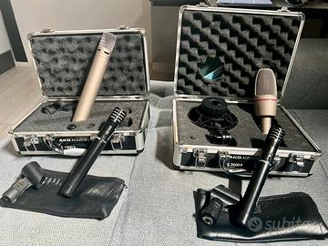 Set microfoni Akg Shure x batteria