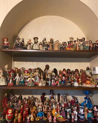 collezione  bamboline originali da tutto il mondo