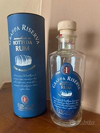 Bottiglia vuota grappa Sibona