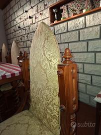 Sedie trono vintage