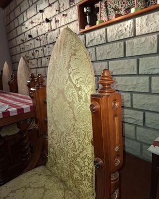 Sedie trono vintage