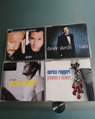 CD singoli Alexia, Ruggeri, Sllvestri, Enrique ecc