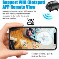 Mini fotocamera 1080P HD WiFi mini telecamera IP 