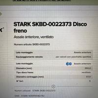 Dischi Anteriori Mercedes