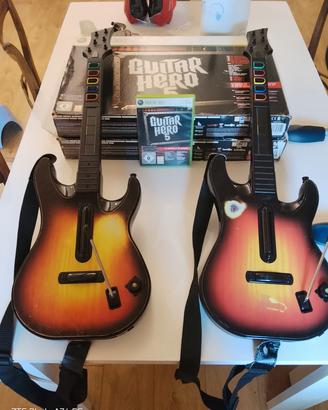 chitarre Guitar Hero per Xbox 360
