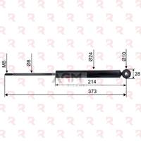 OMC AMMORTIZZATORE REPULSORE 750kg