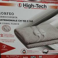 TERMO COPERTA IN CORAL MATRIMONIALE