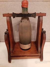 Bottiglia mosem cleto numerata con portabottiglie