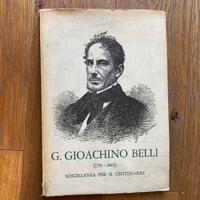 G.GIOACHINO BELLI (1791-1863) Roma libro 1963