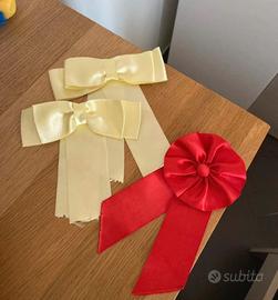 lotto fiocchi per grembiuli scuola