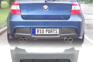 PARAURTI POSTERIORE BMW E81 E87 04-11 LOOK M
