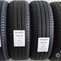 4 gomme 215 60 17 michelin a557