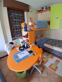 camera da letto letto a castello 