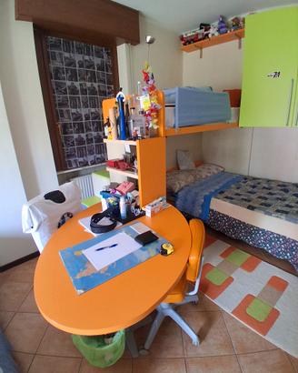 camera da letto letto a castello 