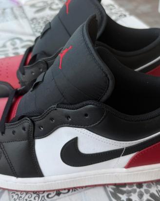 Jordan 1 Low Bred Toe 2.0