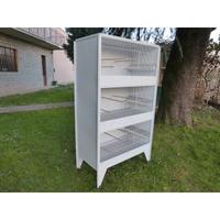 gabbia batteria 3 piani n.32