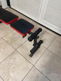 Panca piana regolabile per allenamento