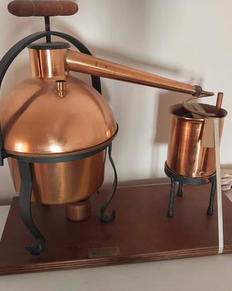 distillatore per grappa in rame 