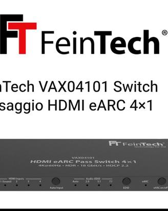 FeinTech VAX04101 Switch HDMI eARC 4x1