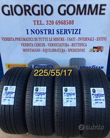 Gomme 225/55/17 Nuove e usate