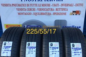 Gomme 225/55/17 Nuove e usate