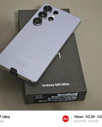 Samsung S25 Ultra 12/512gb SilverBlue GARANZIA 