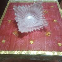 Centrotavola in vetro tipo murano ciotola deco