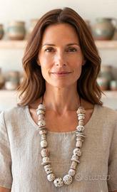 Collana donna particolare,fatta a mano,idearegalo