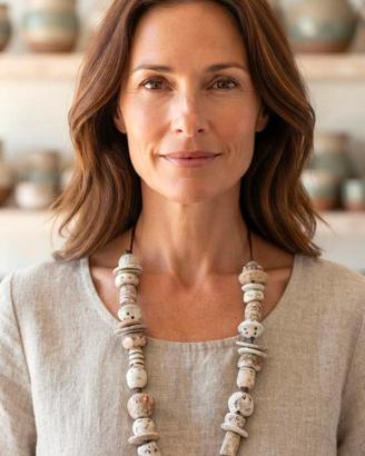 Collana donna particolare,fatta a mano,idearegalo