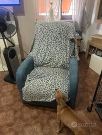 Poltrona relax elettrica con alzata assistita