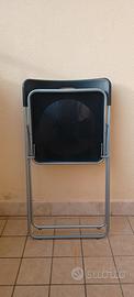 SET 6 SEDIE PIEGHEVOLI IKEA NERE
