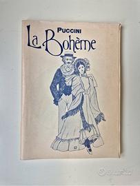 La Bohéme - G. Puccini. Libretto con interpreti