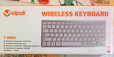 Tastiera wireless 
