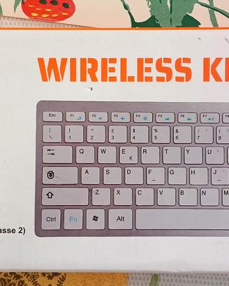 Tastiera wireless 