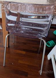 4 sedie modello eau Connubia Calligaris 