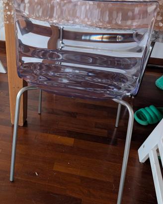 4 sedie modello eau Connubia Calligaris 