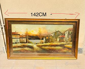 Quadro Grande Paesaggio di Campagna