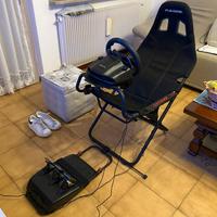 Playseat Challenge + Logitech G29 volante ps4