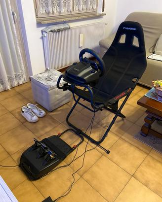Playseat Challenge + Logitech G29 volante ps4