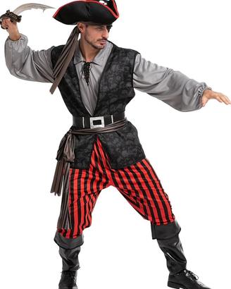 Costume da Pirata Uomo Deluxe Spooktacular Creatio