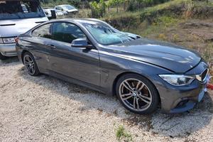 BMW SERIE 4 420 MSPORT 2016 SINISTRATA EURO6