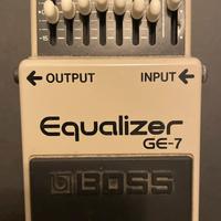 BOSS GE-7 Equalizzatore Chitarra
