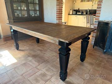 Tavolo Dialma Brown in rovere - allungabile