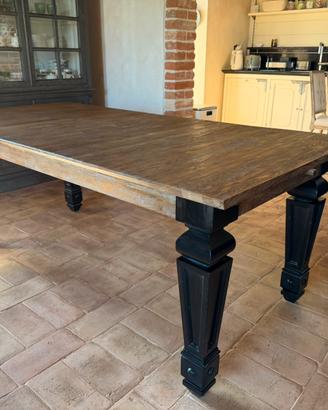 Tavolo Dialma Brown in rovere - allungabile