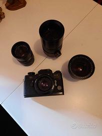 Corredo Leica Leicaflex SL2 + 4 Obiettivi Leitz R
