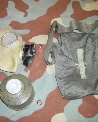 Cold War Czech Gas Mask + Bag + Cannister