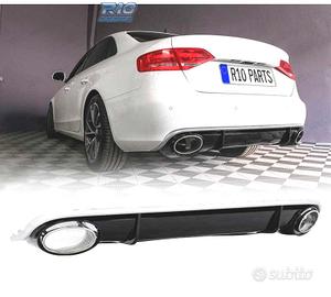 DIFFUSORE AUDI A4 B8 07-11 LOOK RS4