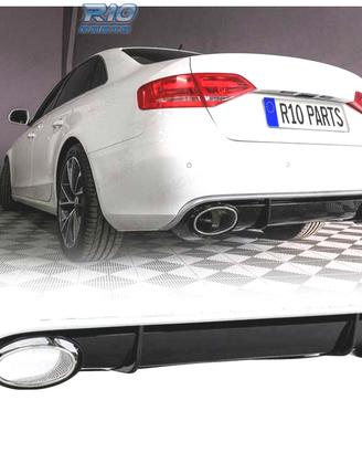 DIFFUSORE AUDI A4 B8 07-11 LOOK RS4