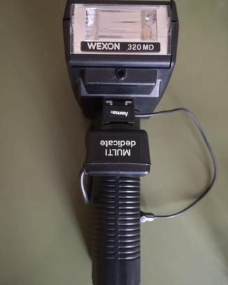 flash macchina fotografica wexon 320 md vintage